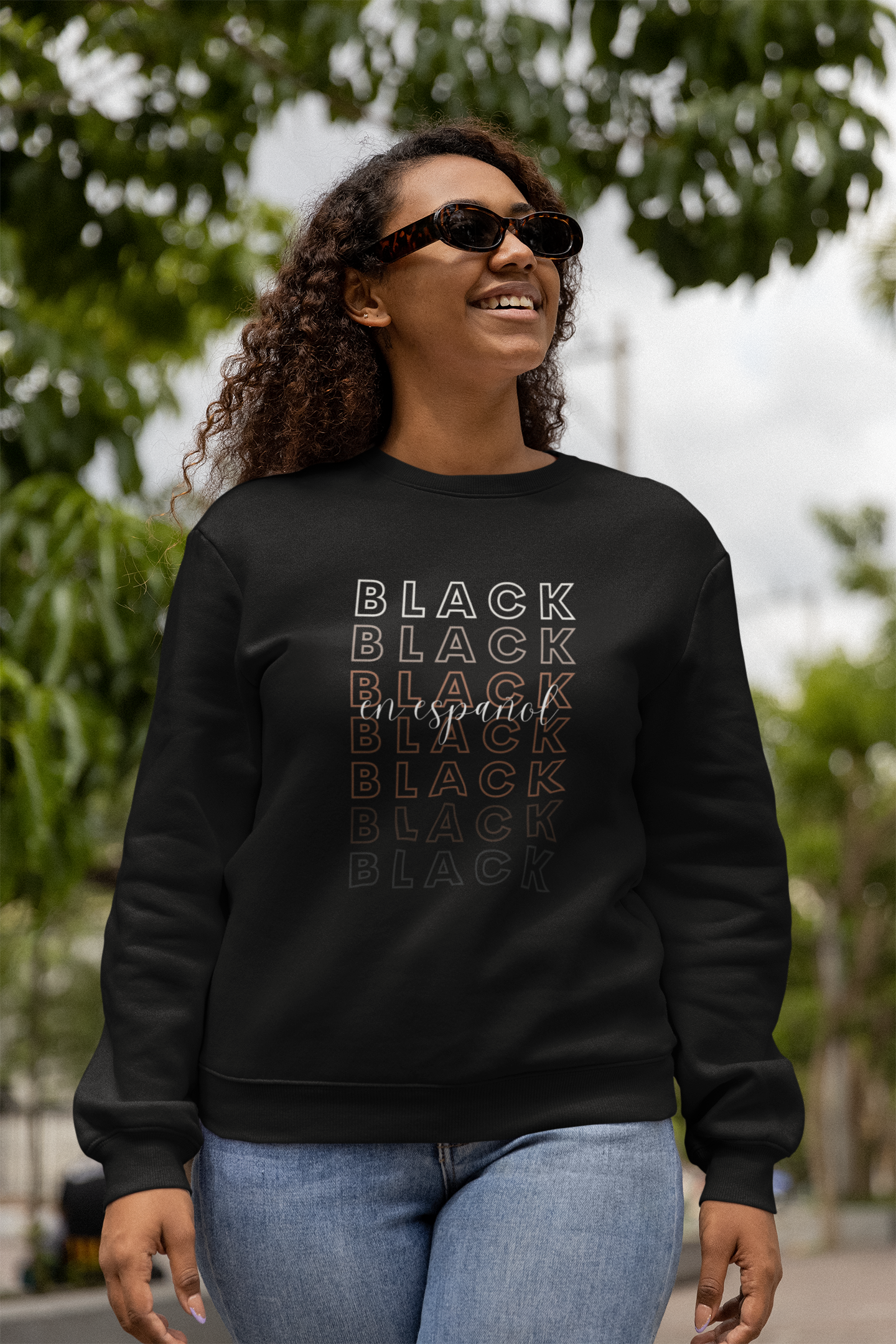 Black En Español Sweatshirt