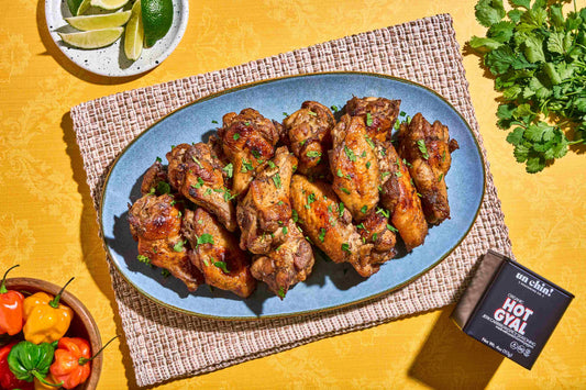 Hot Gyal Jerk Wings