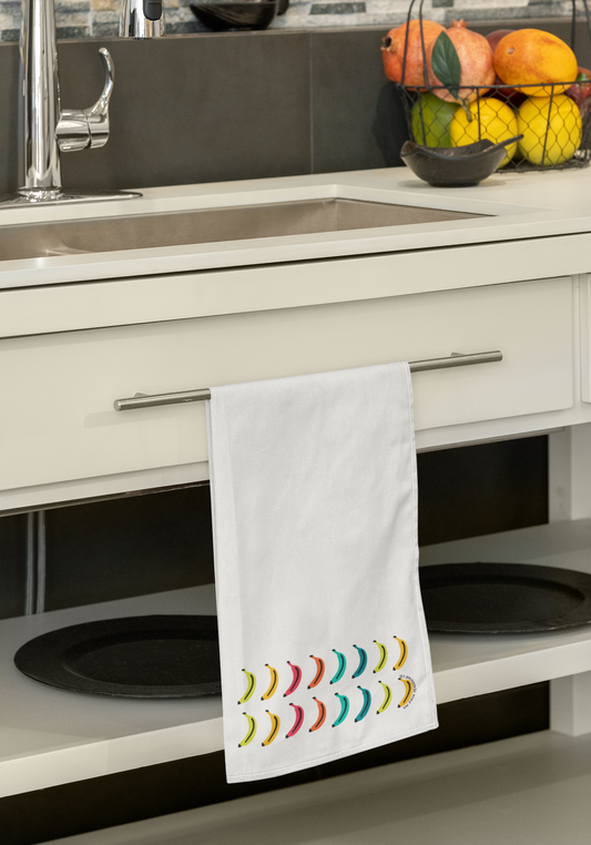Plantain Pop Art Kitchen Tea Towel